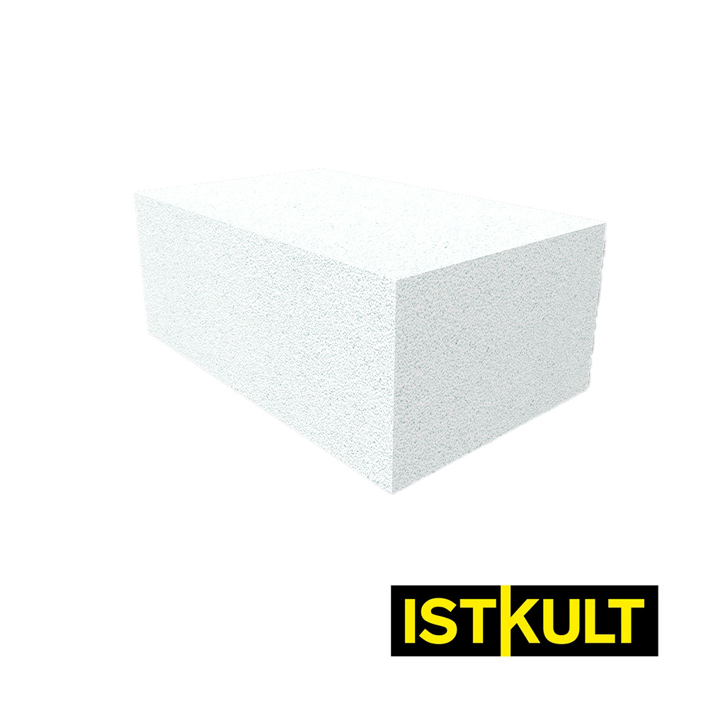 Газобетонный блок ISTKULT D400 B2,5 625х500х250 мм