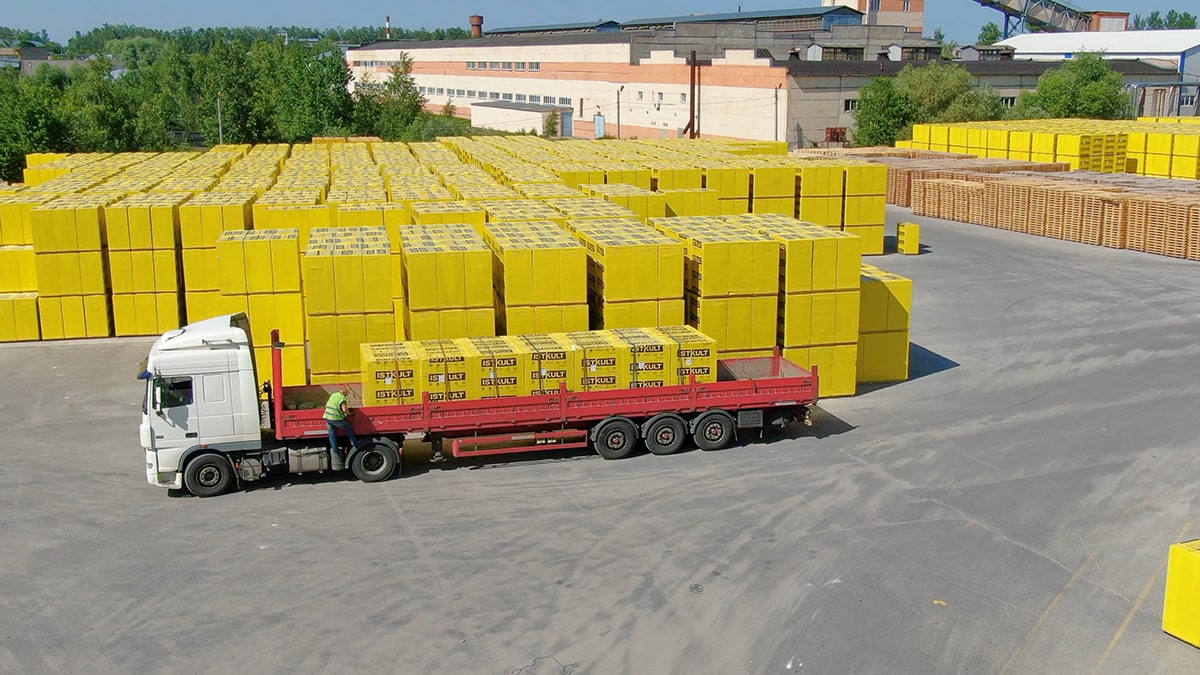 Газобетонный U-блок ISTKULT 625х400х200 мм фото 4